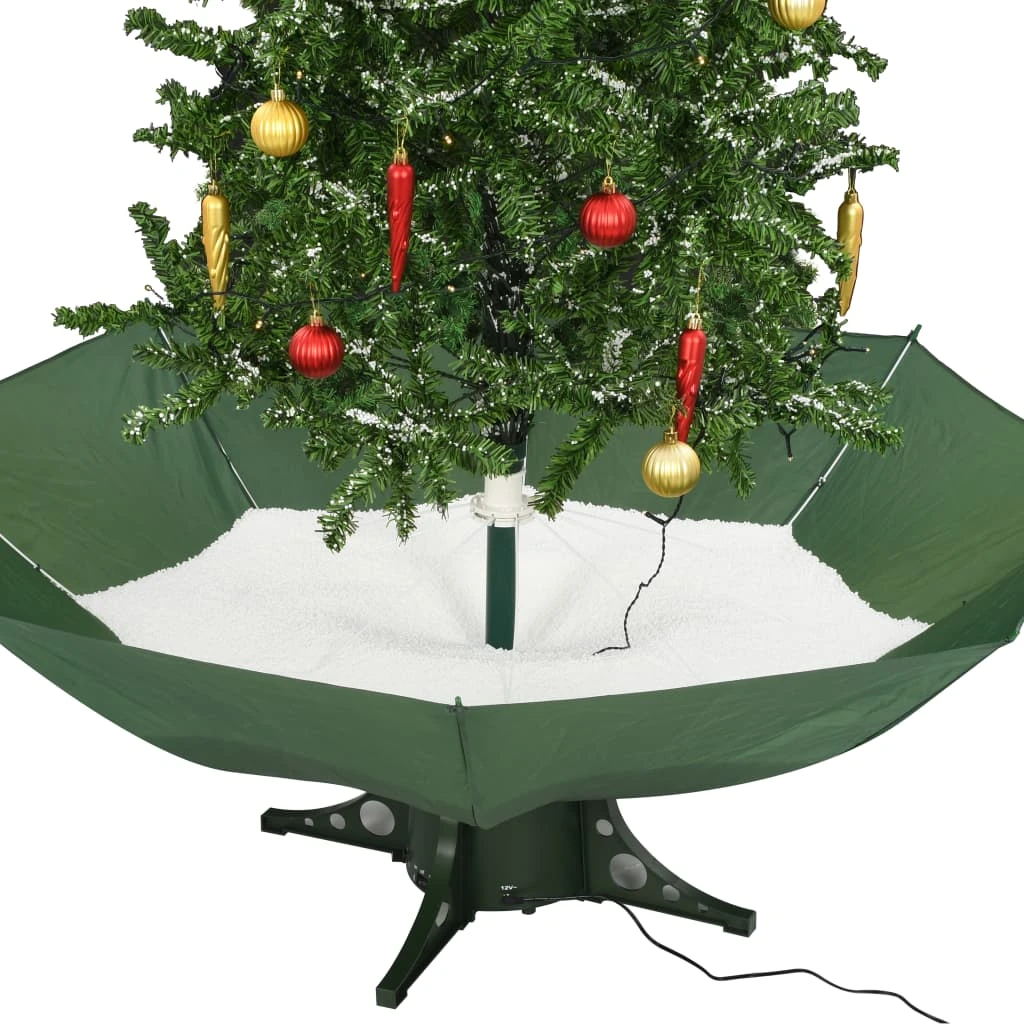 VidaXL Arbre De Noël Neigeux Avec Base De Parapluie Vert 190 Cm 6 VidaXL Arbre De Noël Neigeux Avec Base De Parapluie Vert 190 Cm – Image 6