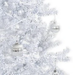 VidaXL Arbre De Noël Neigeux Avec Base De Parapluie Blanc 190 Cm -Homcom Boutique 8719883661988 5