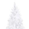 VidaXL Sapin De Noël Artificiel Avec LED Et Boules 500 Cm Blanc