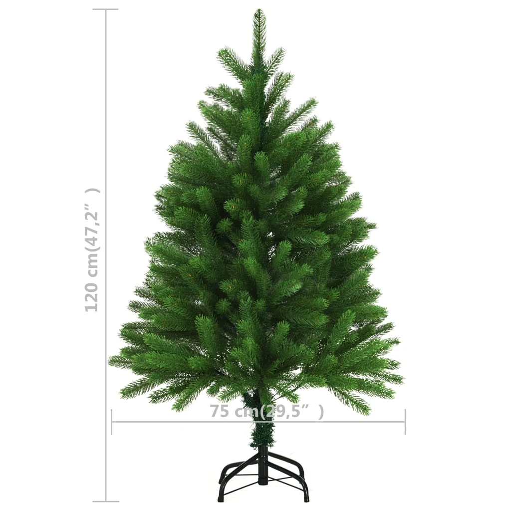 VidaXL Arbre De Noël Artificiel Aiguilles Réalistes 120 Cm Vert 6 VidaXL Arbre De Noël Artificiel Aiguilles Réalistes 120 Cm Vert – Image 6