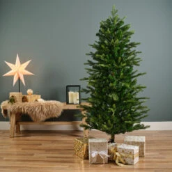 Sapin De Noël Grandis Slim H 150 X ø 80 Cm 9 Sapin De Noël Grandis Slim H 150 X ø 80 Cm -Homcom Boutique 8720093388176 5