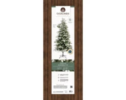 Sapin De Noël Givré Sunndal H 210 X ø 120 Cm