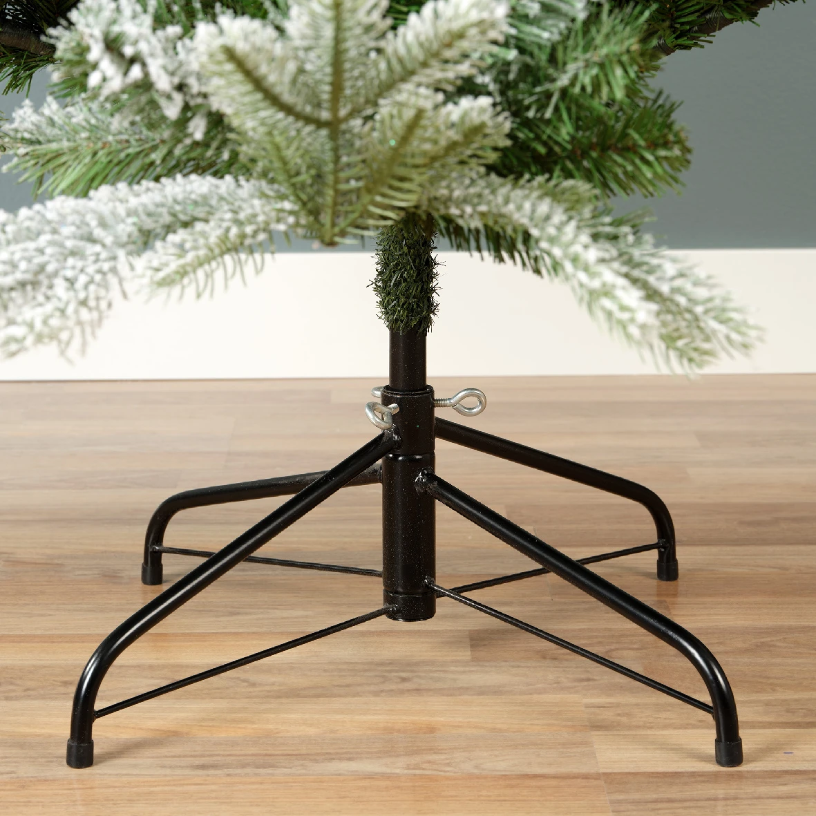 Sapin De Noël Givré Sunndal H 210 X ø 120 Cm 4 Sapin De Noël Givré Sunndal H 210 X ø 120 Cm – Image 4