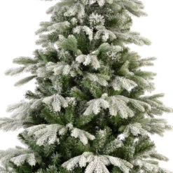 Sapin De Noël Givré Sunndal H 240 X ø 135 Cm -Homcom Boutique 8720093388909 3