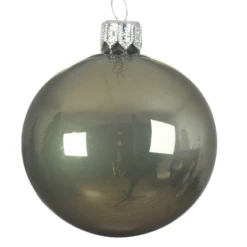 Boule De Noël Vert Mousse Ø6 Cm