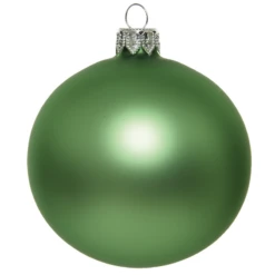 Boule De Noël Gui Vert Mat Ø6