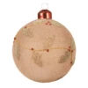 Boule De Noël Opaque Rose Ø8 Cm