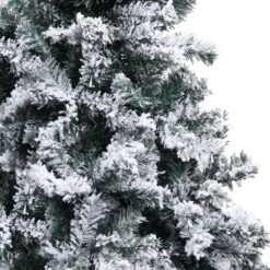 VidaXL Sapin De Noël Artificiel Avec Neige Floquée Vert 180 Cm PVC 7 VidaXL Sapin De Noël Artificiel Avec Neige Floquée Vert 180 Cm PVC -Homcom Boutique 8720286011638 3