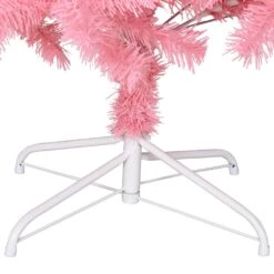 VidaXL Sapin De Noël Artificiel Avec Support Rose 180 Cm PVC -Homcom Boutique 8720286014738 4