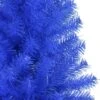 VidaXL Sapin De Noël Artificiel Avec Support Bleu 210 Cm PVC