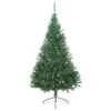 VidaXL Demi-arbre De Noël Artificiel Avec LED Et Boules Vert 240 Cm