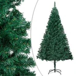 VidaXL Arbre De Noël Artificiel Avec Branches épaisses Vert 180 Cm PVC