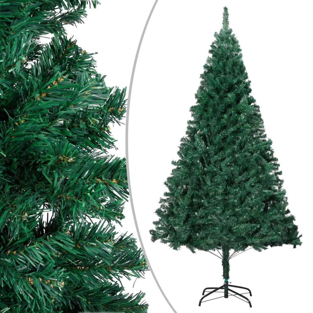 VidaXL Arbre De Noël Artificiel Avec Branches épaisses Vert 180 Cm PVC 1 VidaXL Arbre De Noël Artificiel Avec Branches épaisses Vert 180 Cm PVC