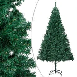 VidaXL Arbre De Noël Artificiel Avec Branches épaisses Vert 150 Cm PVC