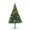 VidaXL Arbre De Noël Artificiel Avec Boules Et LED Vert 150 Cm