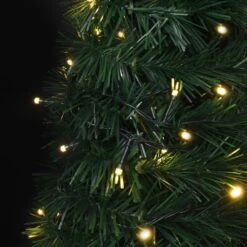 VidaXL Sapin De Noël Artificiel Avec Guirlandes Et LED Vert 180 Cm -Homcom Boutique 8720286017937 3
