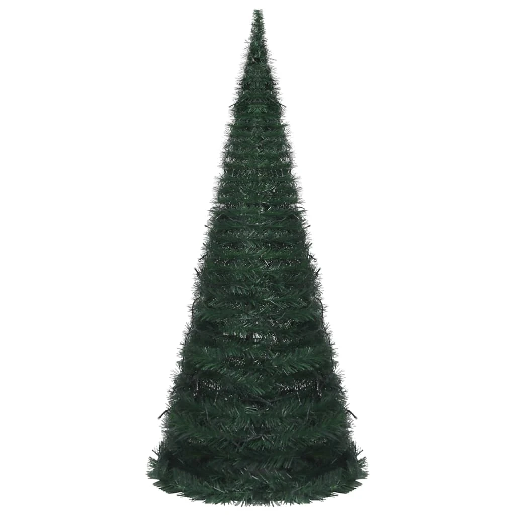 VidaXL Sapin De Noël Artificiel Avec Guirlandes Et LED Vert 210 Cm 1 VidaXL Sapin De Noël Artificiel Avec Guirlandes Et LED Vert 210 Cm