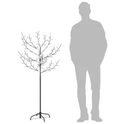 VidaXL Sapin De Noël 120 LED Blanc Froid Cerisier En Fleurs 150 Cm 9 VidaXL Sapin De Noël 120 LED Blanc Froid Cerisier En Fleurs 150 Cm -Homcom Boutique 8720286027011 4
