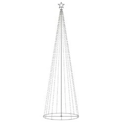 VidaXL Sapin De Noël Cône 752 LED Coloré Décoration 160x500 Cm -Homcom Boutique 8720286027301 3