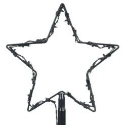 VidaXL Sapin De Noël Cône 752 LED Coloré Décoration 160x500 Cm -Homcom Boutique 8720286027318 5