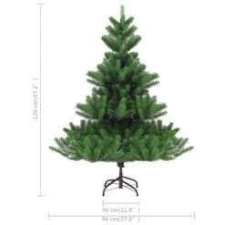 VidaXL Sapin De Noël Artificiel Nordmann Vert 120 Cm -Homcom Boutique 8720286361603 6