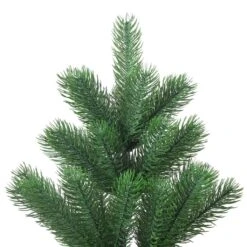 VidaXL Sapin De Noël Artificiel Nordmann Avec LED Et Boules Vert 210cm -Homcom Boutique 8720286361634 3 1