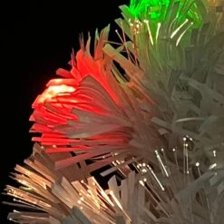 VidaXL Sapin De Noël Artificiel Avec LED Blanc 64 Cm Fibre Optique -Homcom Boutique 8720286361801 5