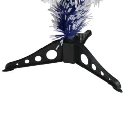 VidaXL Sapin De Noël Artificiel LED Blanc Et Bleu 64 Cm Fibre Optique -Homcom Boutique 8720286361863 6