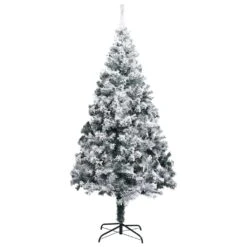 VidaXL Sapin De Noël Artificiel Avec Neige Floquée Vert 300 Cm PVC