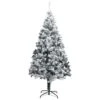 VidaXL Sapin De Noël Artificiel Avec Neige Floquée Vert 400 Cm PVC