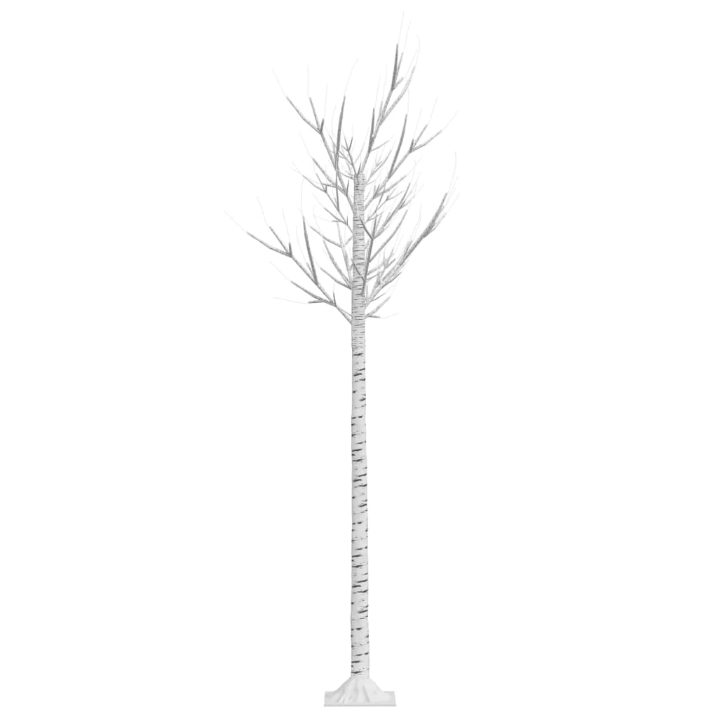 VidaXL Sapin De Noël 180 LED Blanc Chaud Saule 1,8 M Int/Ext 4 VidaXL Sapin De Noël 180 LED Blanc Chaud Saule 1,8 M Int/Ext – Image 4