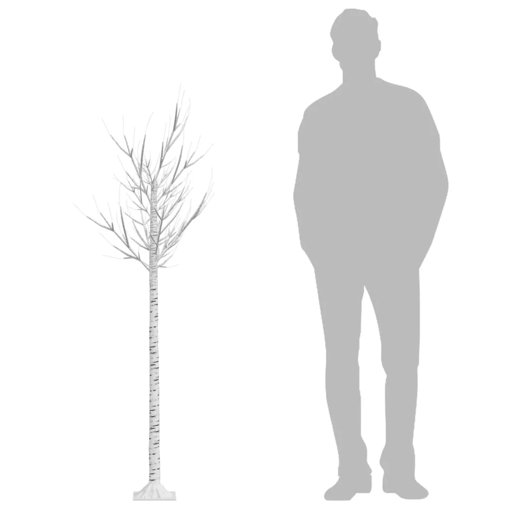 VidaXL Sapin De Noël 180 LED Blanc Chaud Saule 1,8 M Int/Ext 6 VidaXL Sapin De Noël 180 LED Blanc Chaud Saule 1,8 M Int/Ext – Image 6