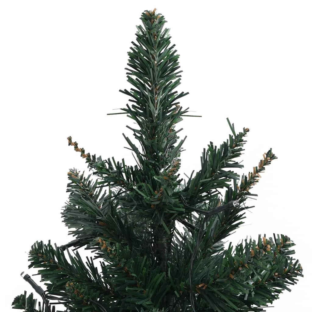 VidaXL Sapin De Noël Artificiel Avec LED Et Support Vert 90 Cm PVC 3 VidaXL Sapin De Noël Artificiel Avec LED Et Support Vert 90 Cm PVC – Image 3
