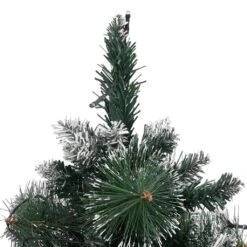 VidaXL Sapin De Noël Artificiel Avec LED Et Support Vert 60 Cm PVC -Homcom Boutique 8720286446331 5
