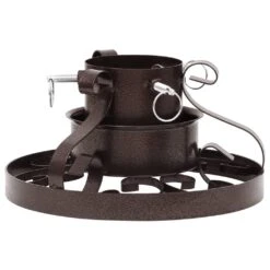 VidaXL Support De Sapin De Noël Cuivre Antique 29x29x15,5 Cm 8 VidaXL Support De Sapin De Noël Cuivre Antique 29x29x15,5 Cm -Homcom Boutique 8720286454411 3