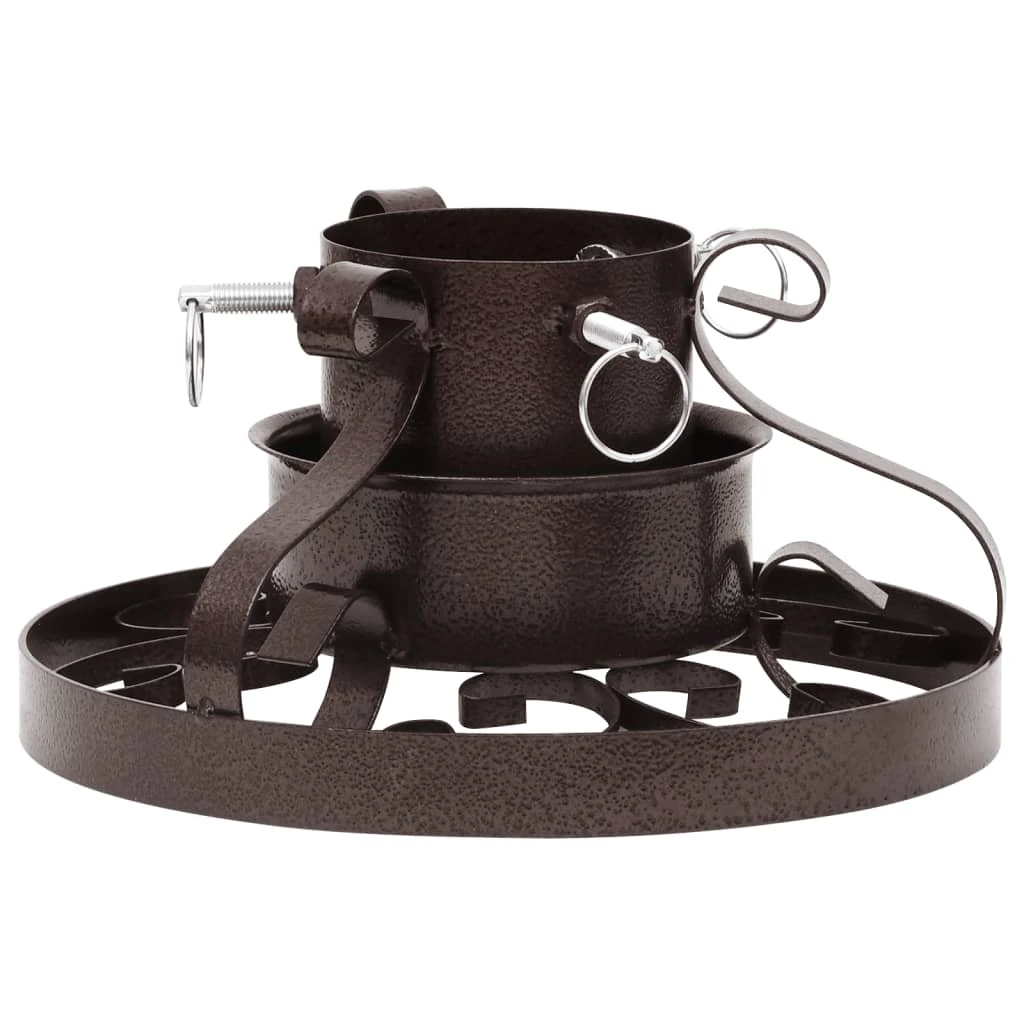 VidaXL Support De Sapin De Noël Cuivre Antique 29x29x15,5 Cm 3 VidaXL Support De Sapin De Noël Cuivre Antique 29x29x15,5 Cm – Image 3