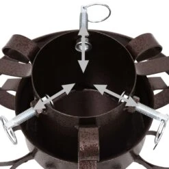 VidaXL Support De Sapin De Noël Cuivre Antique 29x29x15,5 Cm 9 VidaXL Support De Sapin De Noël Cuivre Antique 29x29x15,5 Cm -Homcom Boutique 8720286454411 4