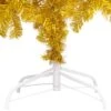 VidaXL Arbre De Noël Artificiel Avec LED Et Boules Doré 150 Cm PET