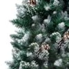 VidaXL Arbre De Noël Artificiel LED Et Boules Et Pommes De Pin 150 Cm