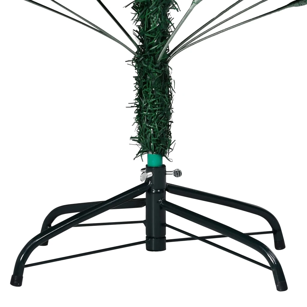 VidaXL Arbre De Noël Artificiel Avec LED Branches épaisses Vert 210 Cm 5 VidaXL Arbre De Noël Artificiel Avec LED Branches épaisses Vert 210 Cm – Image 5