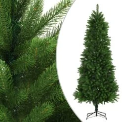 VidaXL Arbre De Noël Artificiel Avec LED Et Boules 240 Cm Vert
