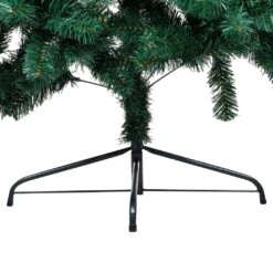 VidaXL Demi-arbre De Noël Artificiel Avec LED Et Boules Vert 240 Cm -Homcom Boutique 8720286497388 5
