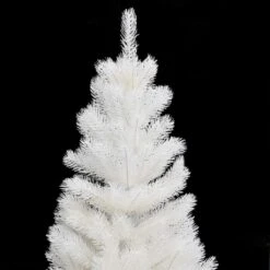 VidaXL Arbre De Noël Artificiel Avec LED Et Boules Blanc 90 Cm