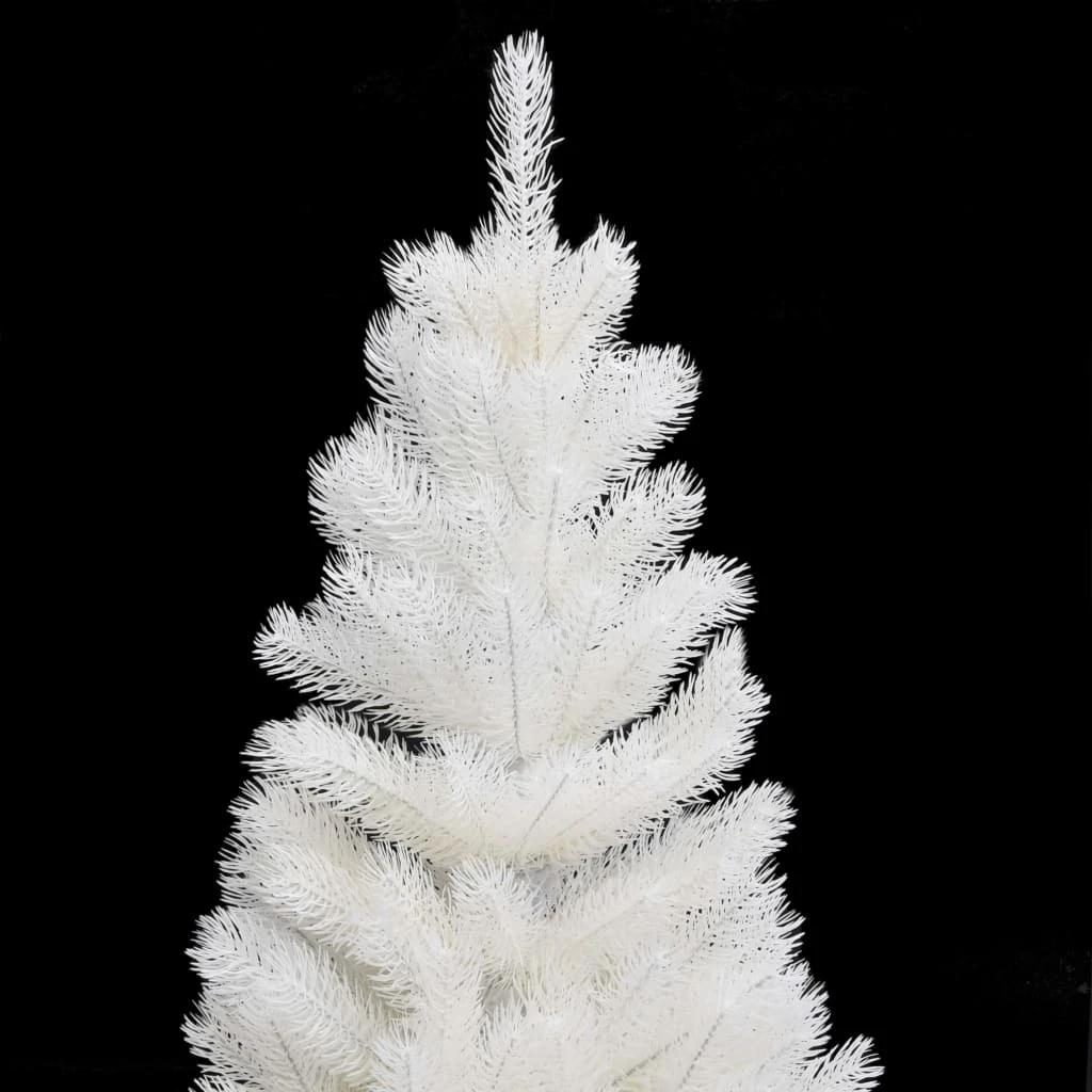 VidaXL Arbre De Noël Artificiel Avec LED Et Boules Blanc 90 Cm 1 VidaXL Arbre De Noël Artificiel Avec LED Et Boules Blanc 90 Cm