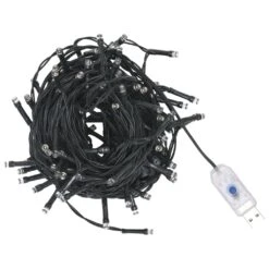 VidaXL Arbre De Noël Artificiel Avec LED Branches épaisses Vert 210 Cm 13 VidaXL Arbre De Noël Artificiel Avec LED Branches épaisses Vert 210 Cm -Homcom Boutique 8720286498354 7