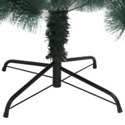 VidaXL Sapin De Noël Artificiel Avec Support Vert 150 Cm PET -Homcom Boutique 8720286498637 4