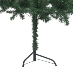 VidaXL Sapin De Noël Artificiel D'angle Vert 180 Cm PVC -Homcom Boutique 8720286500491 4