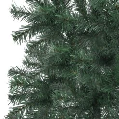 VidaXL Arbre De Noël Artificiel D'angle LED Et Boules Vert 180 Cm PVC -Homcom Boutique 8720286500514 5