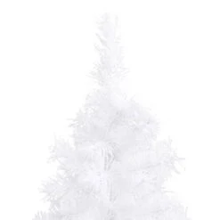 VidaXL Arbre De Noël Artificiel D'angle LED Et Boules Blanc 180 Cm PVC -Homcom Boutique 8720286500552 3