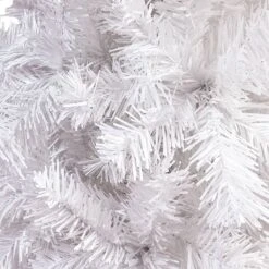 VidaXL Arbre De Noël Mince Avec LED Et Boules Blanc 180 Cm 11 VidaXL Arbre De Noël Mince Avec LED Et Boules Blanc 180 Cm -Homcom Boutique 8720286500682 3